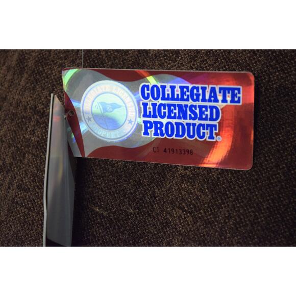 NWT Nike Purple LSU Polo with Gold Accents Pique Knit Sz L Embroidery Licensed - Picture 4 of 10